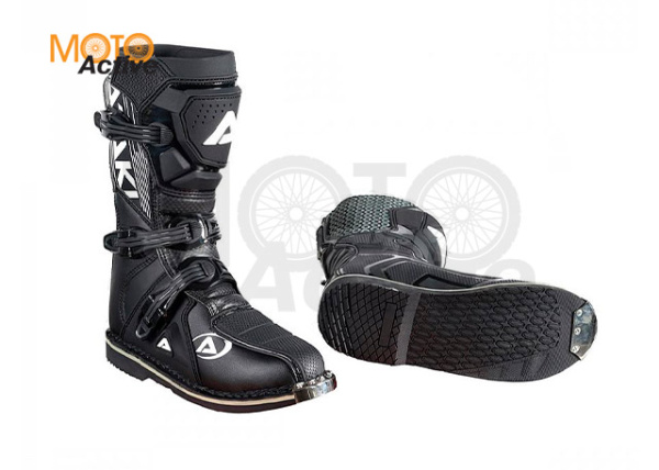 Мотоботы кроссовые ATAKI MX-002Y (черные)